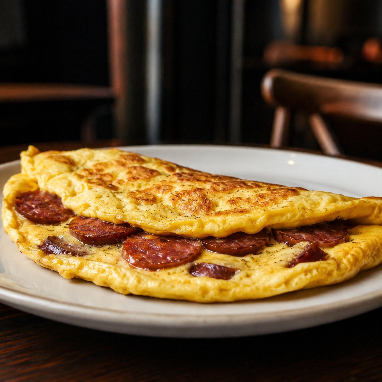 Sucuklu Omlet
